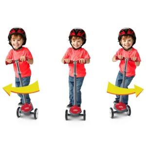 Trotineta Radio Flyer EZ Glider cu roti din silicon