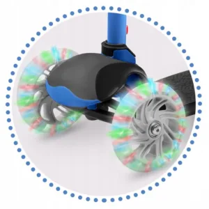Trotineta Ricokids Loco albastru-negru pliabila