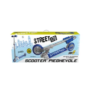 Trotineta Street bleu Mandelli cadru din aluminiu