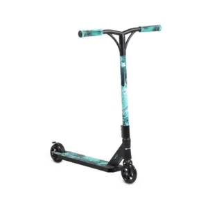 Trotineta aluminiu cu 2 roti pentru baieti peste 10 ani Freestyle Stunt Shock for Tricks verde