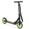 Trotineta aluminiu cu 2 roti pentru baieti peste 3 ani Moni Byox Flurry verde