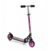 Trotineta aluminiu pliabila cu 2 roti pentru fete peste 6 ani Byox Rendezvous roz