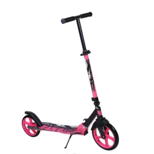 Trotineta copii si adolescenti Novokids Funky Camo PRO Roz Camuflaj