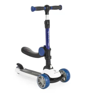Trotineta cu 3 roti pentru baieti Moni Maserati Albastru cu Alb
