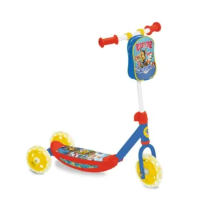 Trotineta cu 3 roti pentru baieti peste 2 ani Mondo Paw Patrol rosu albastru