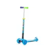 Trotineta cu 3 roti pentru baieti peste 3 ani Chipolino Croxer Evo albastru cu luminite