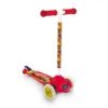 Trotineta cu 3 roti pentru baieti peste 3 ani Mondo Twist&Roll Cars 3 rosu