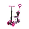 Trotineta cu 3 roti si scaun Lorelli Draxter Plus Pink Galaxy