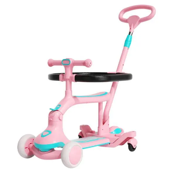 Trotineta cu control parental Ocie Scooter Roz
