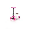 Trotineta cu scaun 3 roti pentru fete peste 3 ani Lorelli 2 in 1 Smart 2020 Flowers roz