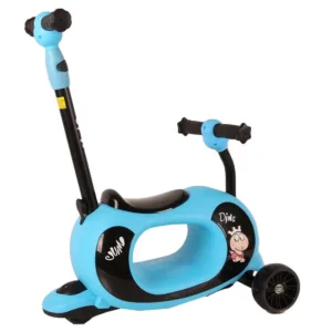 Trotineta multifunctionala baietei 4 in 1 Ocie Juan Albastru