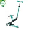 Trotineta pentru copii Globber Go-Up Deluxe Lights Ecologic Verde 4 in 1