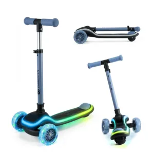Trotineta pentru copii Kinderkraft Raket Blue pliabila