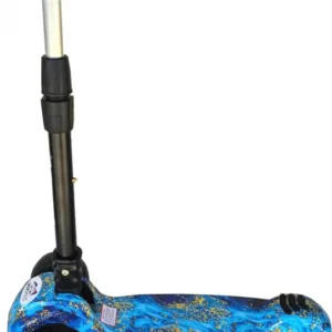 Trotineta pentru copii Novokids Mini Scooter 8150 Albastru cu roti luminoase din silicon