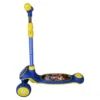 Trotineta pentru copii Novokids Mini Scooter 9080 Albastru cu roti luminoase din silicon