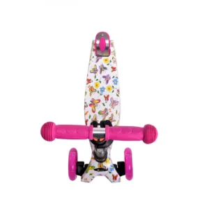 Trotineta pentru copii Rapid Pink Butterfly