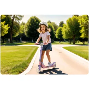 Trotineta pentru copii Ricokids Kodi Princess pliabila