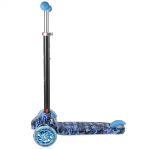 Trotineta pentru copii Yuppee Blue Military pliabila