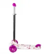 Trotineta pentru copii Yuppee Pink Garden pliabila