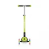 Trotineta pliabila Globber Elite Deluxe Lights Verde
