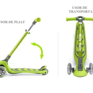 Trotineta pliabila Milly Mally Boogie Green