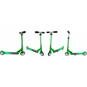 Trotineta pliabila R-Sport H6 verde cu roti din cauciuc