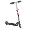 Trotineta pliabila cu 2 roti pentru baieti peste 3 ani Moni Magic negru/multicolor