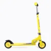 Trotineta pliabila pentru copii Ferrari Galbena cu roti 120 mm