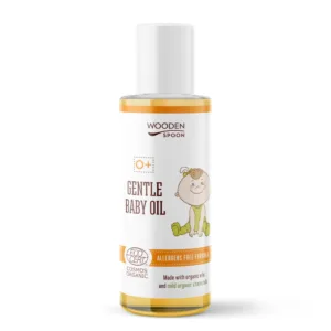 Ulei delicat pentru bebelusi Wooden Spoon bio 100ml