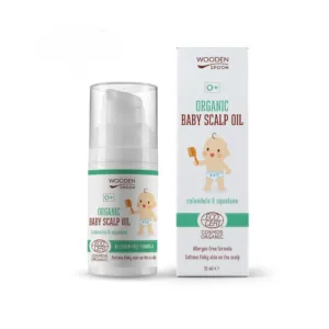 Ulei pentru scalpul bebelusilor Wooden Spoon bio15ml