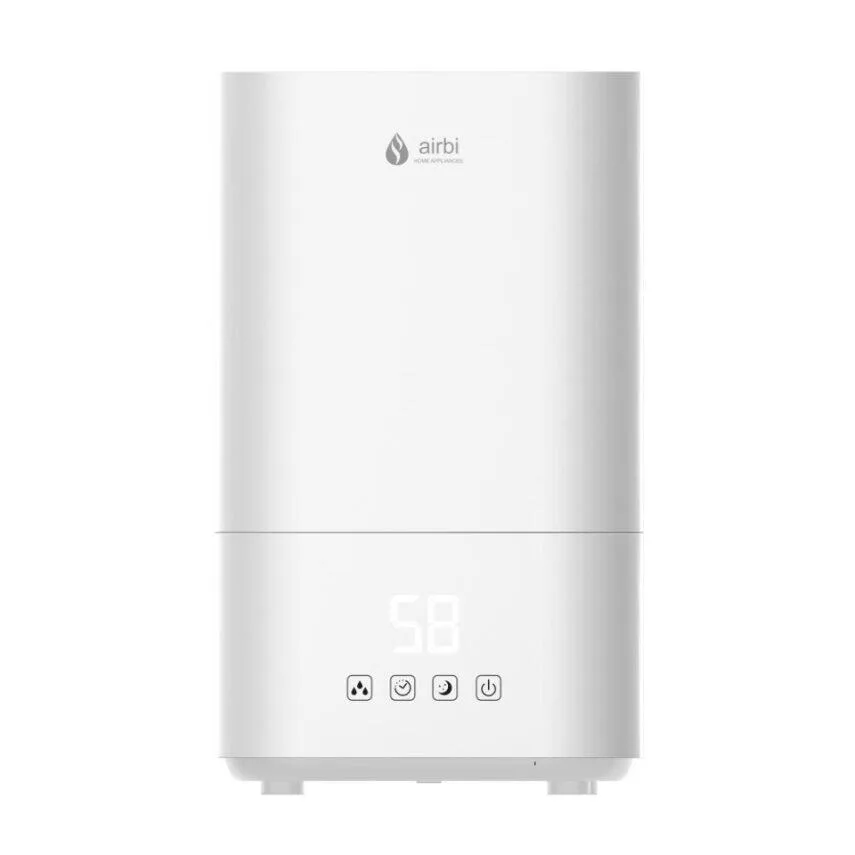 Umidificator cu ultrasunete Airbi Cuboid Alb