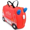 Valiza pentru copii Ride-On Masina de Pompieri Trunki