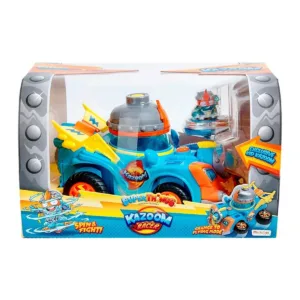 Vehicul Kazoom Racer cu figurina