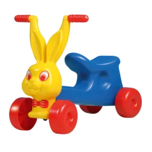 Vehicul Ride-On fara pedale Dohany Iepuras Multicolor