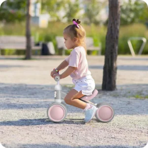 Vehicul Ride On fara pedale Ricokids Cross Country Pink