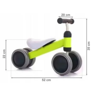 Vehicul copii fara pedale Ecotoys JM-118 verde