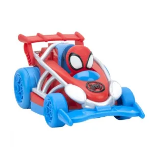 Vehicul cu catapulta si figurina Paienjenelul Marvel