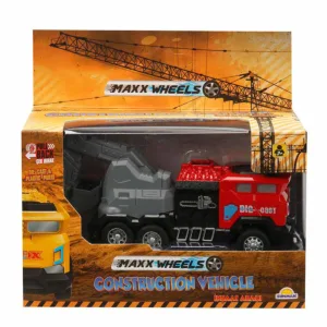 Vehicul de constructie cu excavator