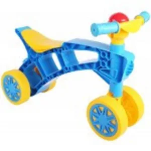 Vehicul de echilibru fara pedale cu 4 roti Technok Minibike Blue
