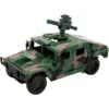 Vehicul militar Jeep cu pusca