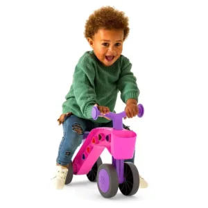 Vehicul pentru copii Chillafish ItsiBitsi Blocks Fuchsia