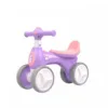 Vehicul pentru copii Novokids EVO Balance Bubbles Bike Mov fara pedale