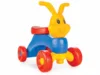 Vehicul ride on fara pedale pentru copii Pilsan Bunny Friends Blue din plastic durabil