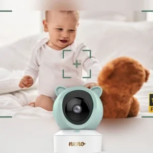 Video-monitor rotativ pentru copii Neno Ivo cu receptor