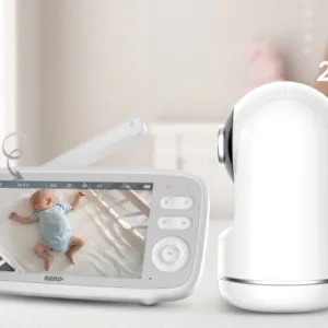 Videofon rotativ pentru copii Neno Vista cu receptor wireless