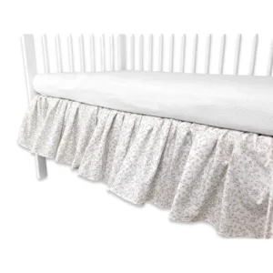 Volanas pentru saltea de patut MimiNu Premium Meadow 120x60 cm