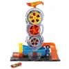 Vulcanizare cu accesorii Hot Wheels City Super Twist Tire Shop