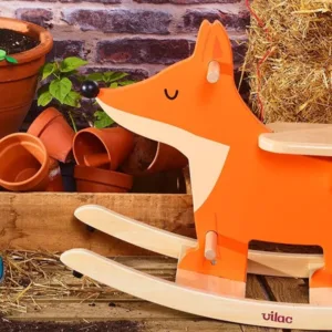 Vulpe tip calut balansoar din lemn Andy Westface Vilac