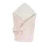 Wrap Babyhorn nou nascut din in paturica de infasat cu doua fete Alb si Sepia Rose