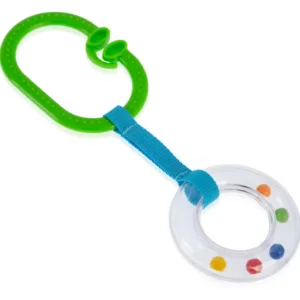 Zornaitoare cu prindere ovala pentru carucior BabyJem Verde